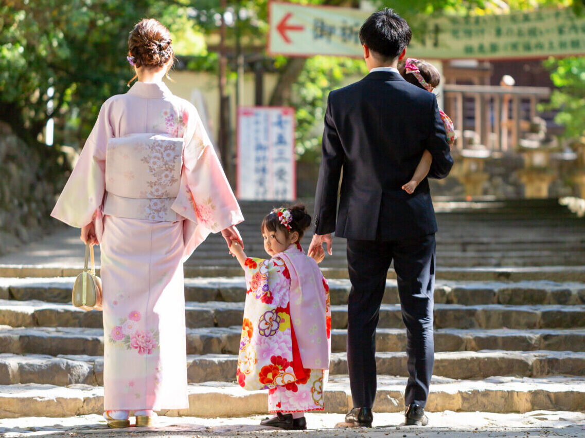 七五三(753)奈良県奈良市・橿原市・広陵町・京都府木津川市_フォトスタジオワタナベ(渡辺写真館)_訪問着スーツ