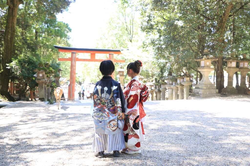 春日大社_奈良県奈良市_七五三_参道