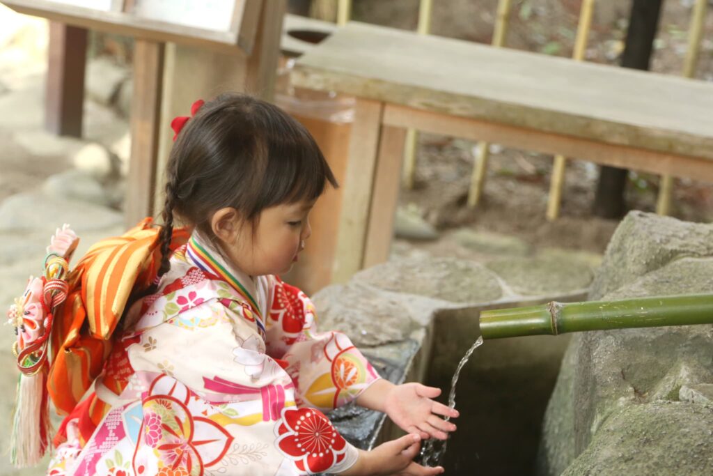 大神神社_奈良県桜井市_七五三_手水舎